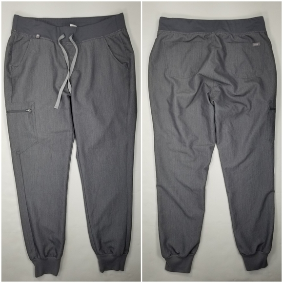 Figs Zamora Joggers Scrub Pants Sz M Gray - Picture 4 of 7